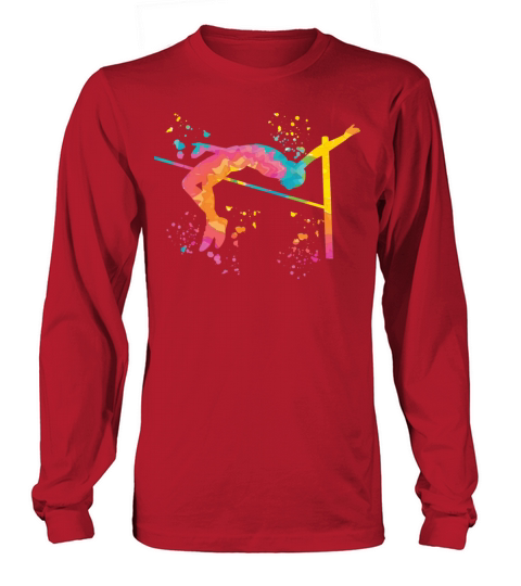 High Jumper High Jumping High Jump Long sleeved Unisex