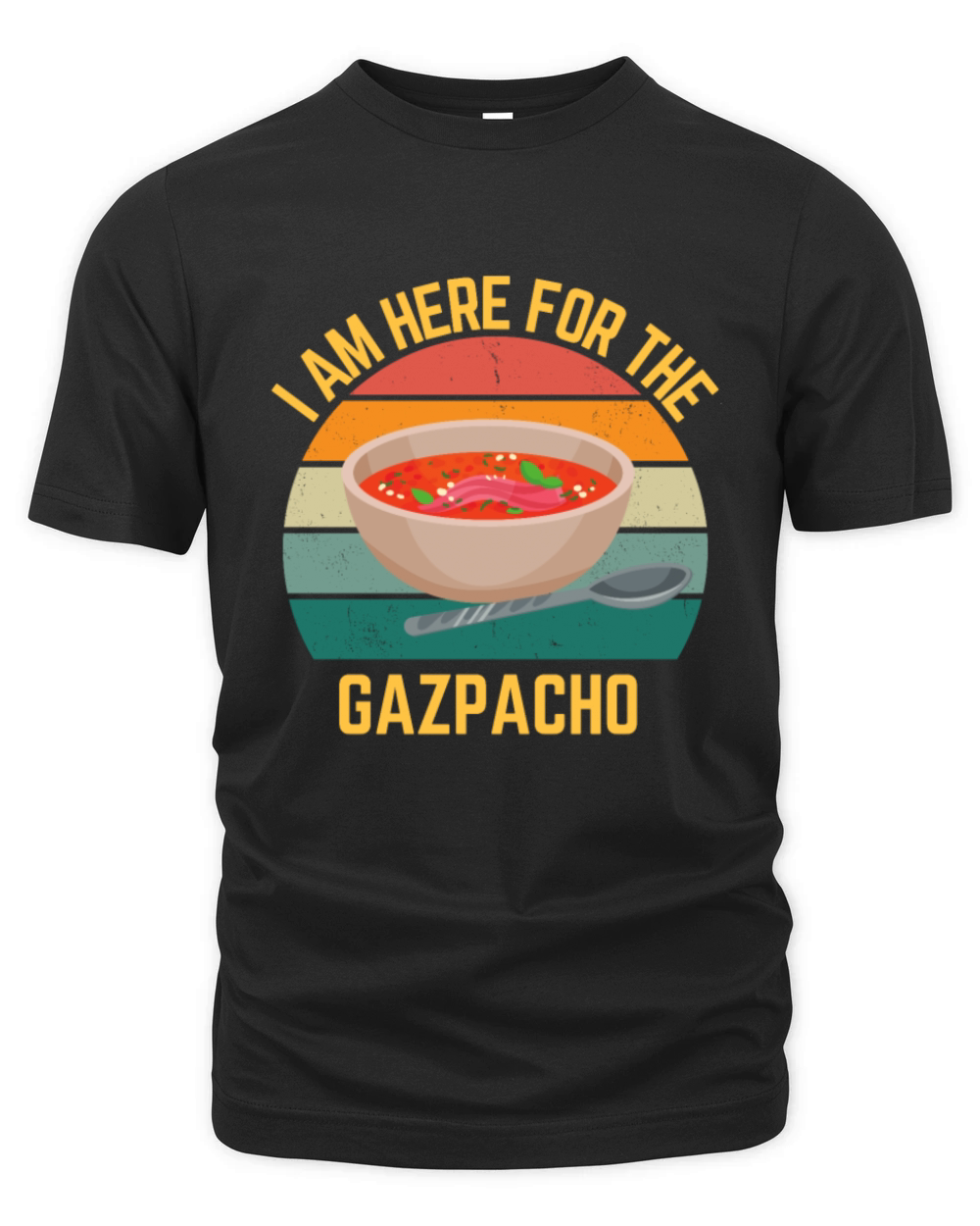 i am here for the gazpacho Organic Unisex T-shirt