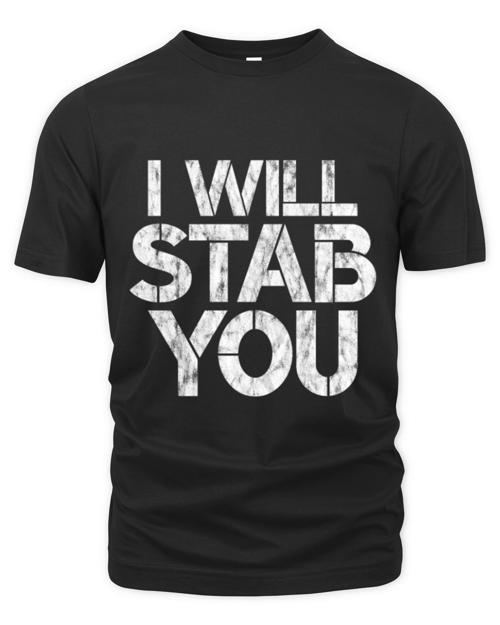 I Will Stab You 3 Organic Unisex T-shirt