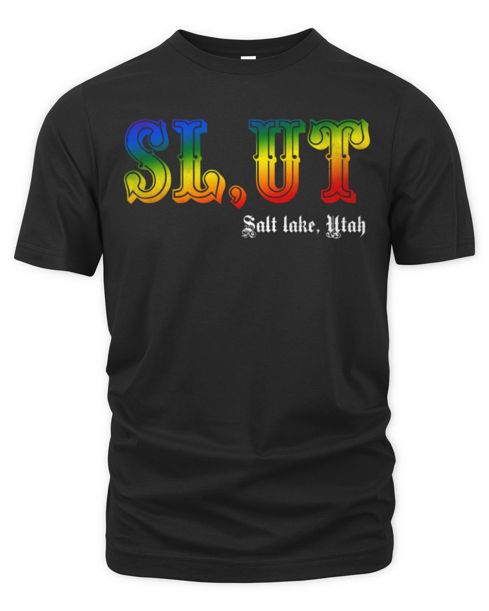 Salt lake Utah LGBT vintage Organic Unisex T-shirt