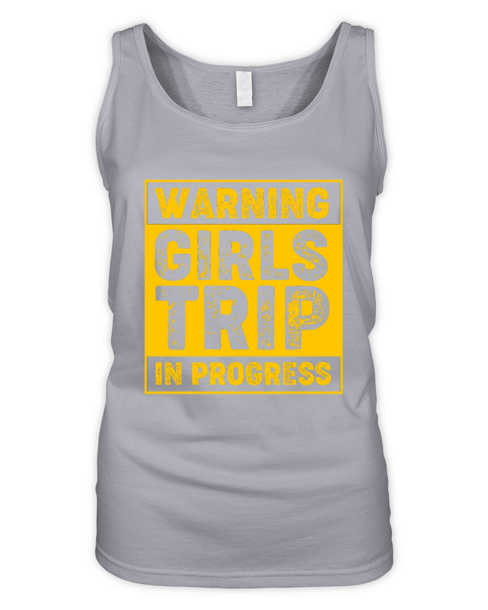 Funny Cruise Squad Warning Girls Trip In Progress Organic Women's Tank Top