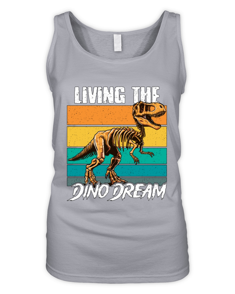 Paleontology Living The Dino Dream Fossil Hunting Organic Women's Tank Top