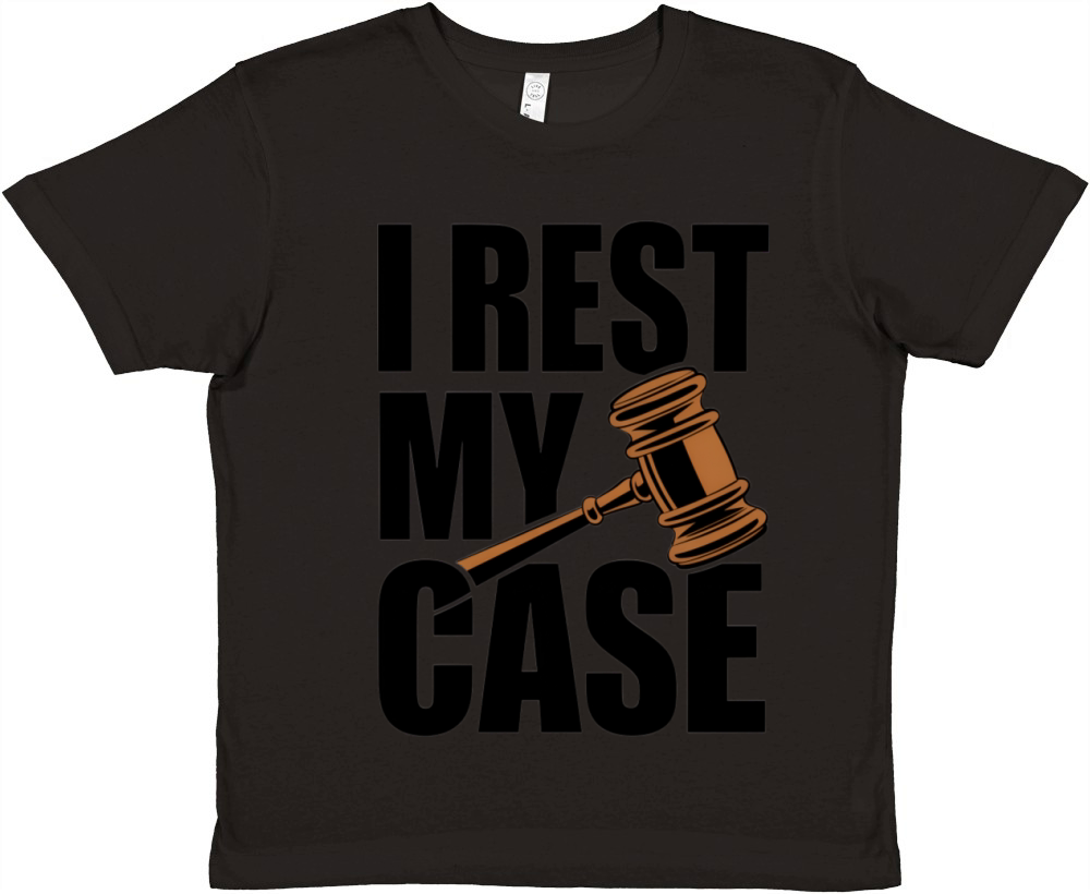 I Rest My Case Premium Kids Crewneck T-shirt