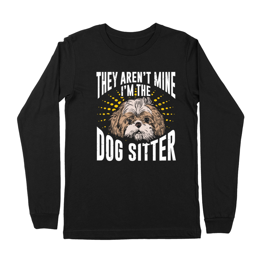 Dog Walker Professional Pet Sitter Dog Walking Premium Long Sleeve