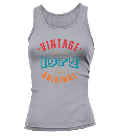 Born in 1972 - style original Tank top Woman