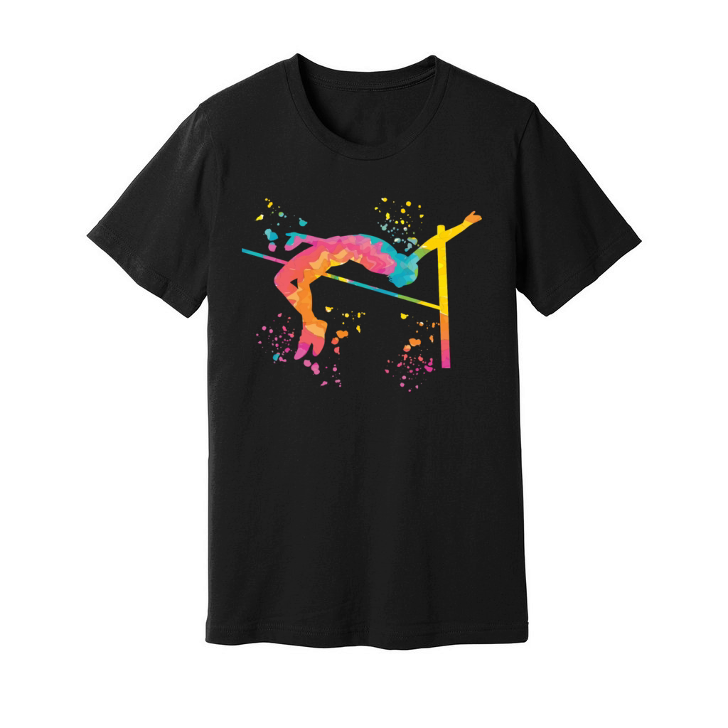 High Jumper High Jumping High Jump Unisex Jersey Tee