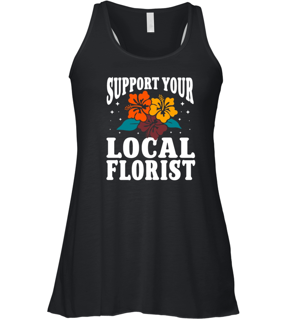 Florist Floral Flower Floristry Women's Flowy Tank Top
