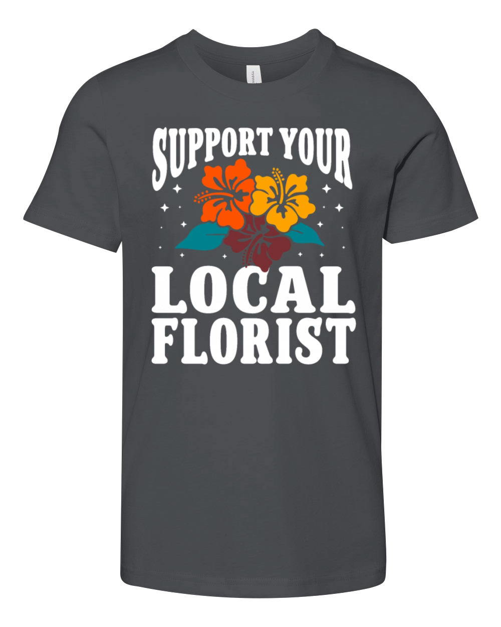 Florist Floral Flower Floristry Youth Unisex Jersey Tee