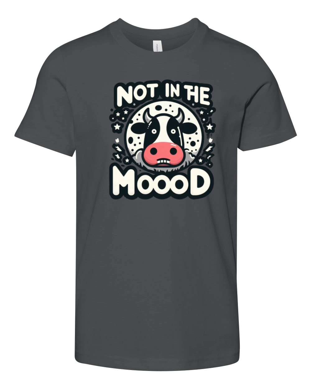 Not in The Moood Youth Unisex Jersey Tee