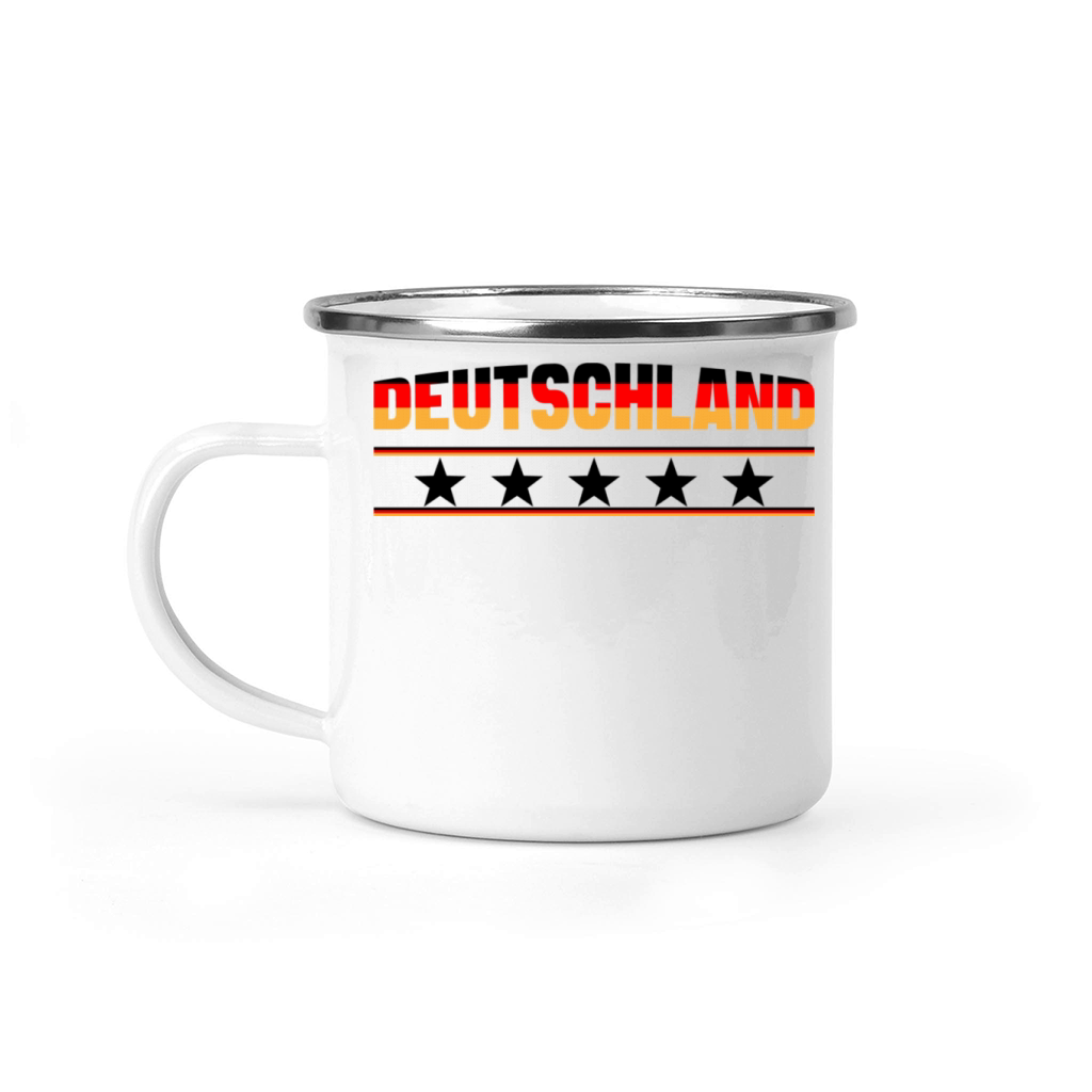 Deutschland Star Camping Mug