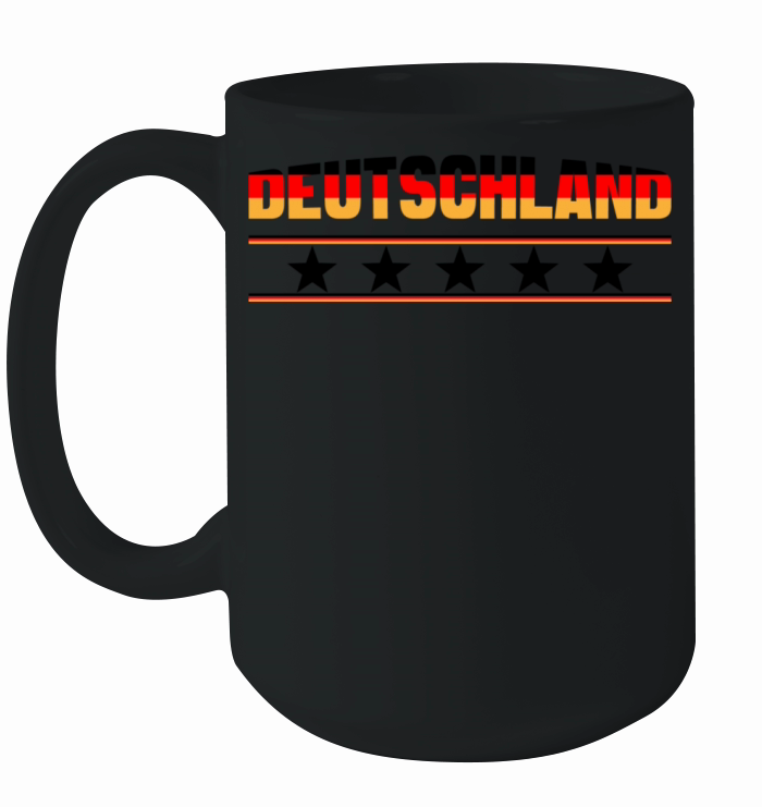 Deutschland Star Ceramic Mug