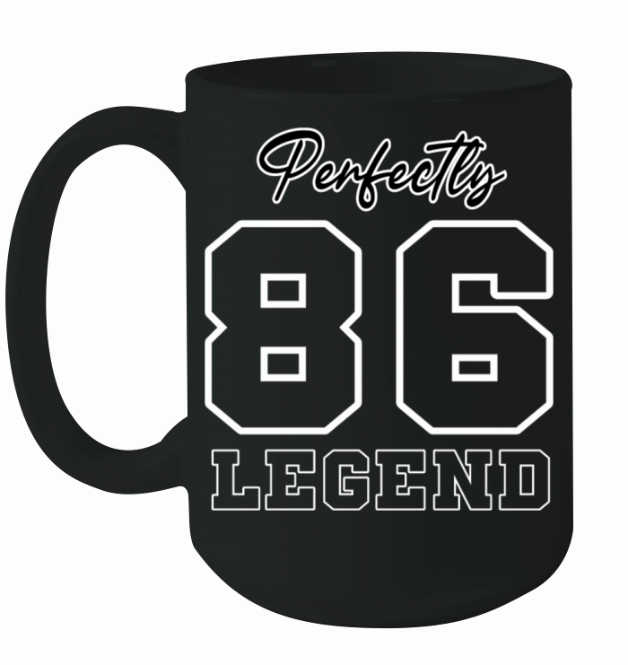 Perfectly 86 Legend Ceramic Mug