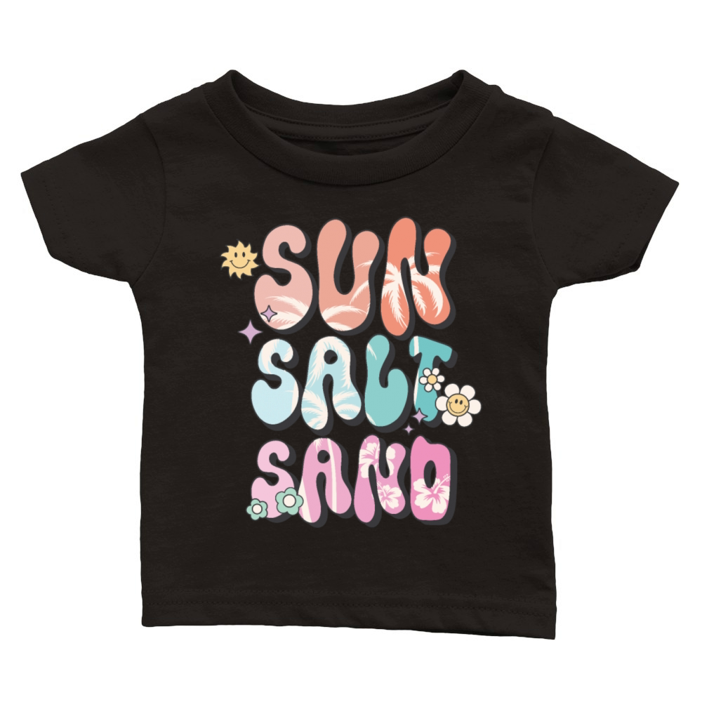Sun Salt Sand Classic Baby Crewneck T-shirt
