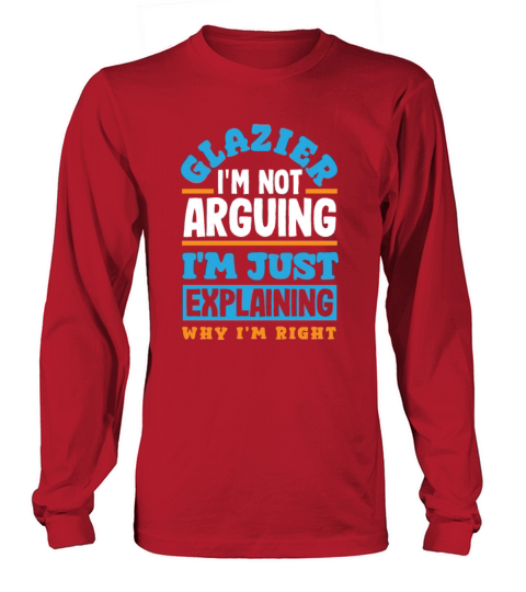 Funny Glazier Gift Long sleeved Unisex