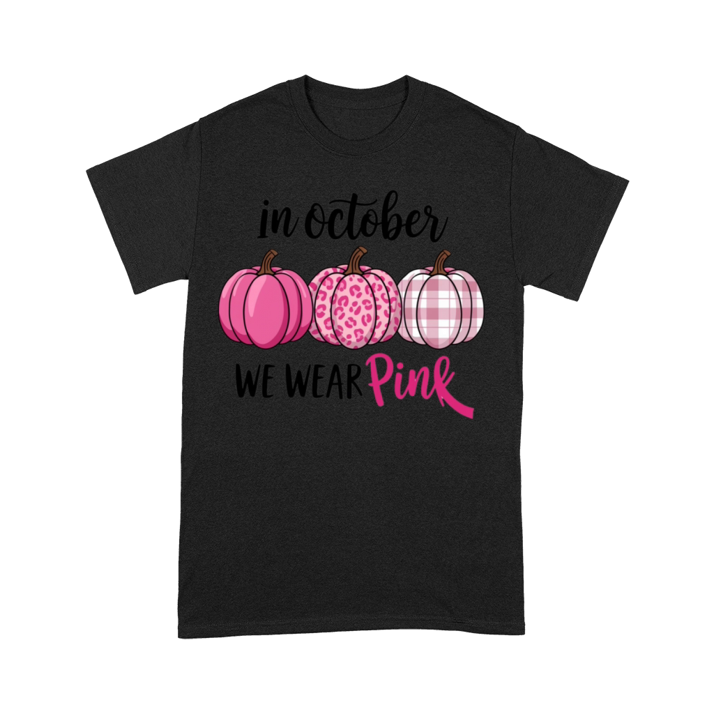 In October We Wear Pink Pumpkins Premium T-shirt