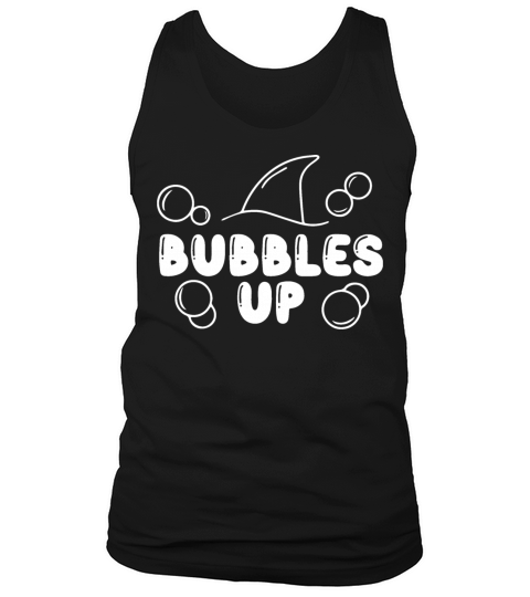 Bubbles Up Shark Lover walls Love Beach Bubble Up Tank Top Unisex