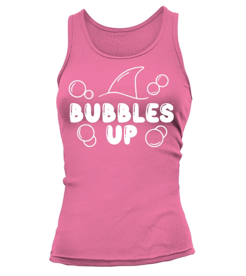 Bubbles Up Shark Lover walls Love Beach Bubble Up Tank top Woman