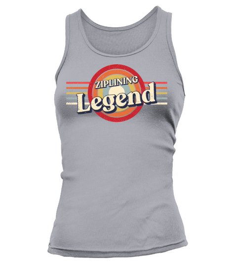 Ziplining Legend Zipline Funny Zipliner Humor Spor Tank top Woman