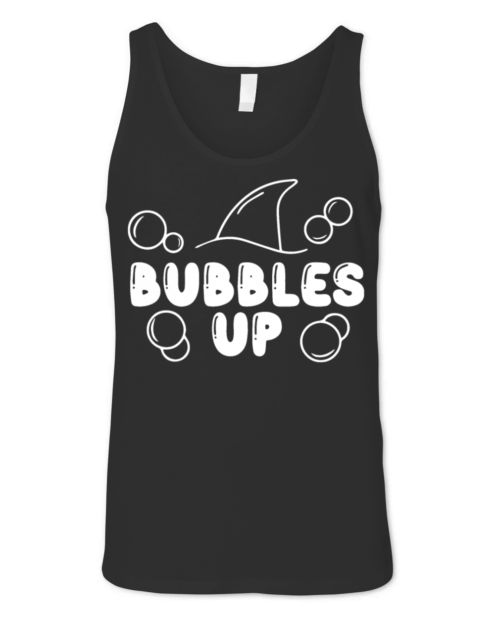 Bubbles Up Shark Lover walls Love Beach Bubble Up Unisex Jersey Tank