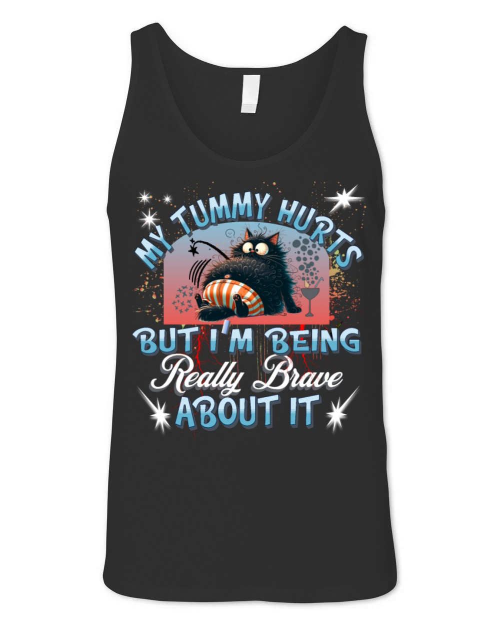 My Tummy Hurts Unisex Jersey Tank