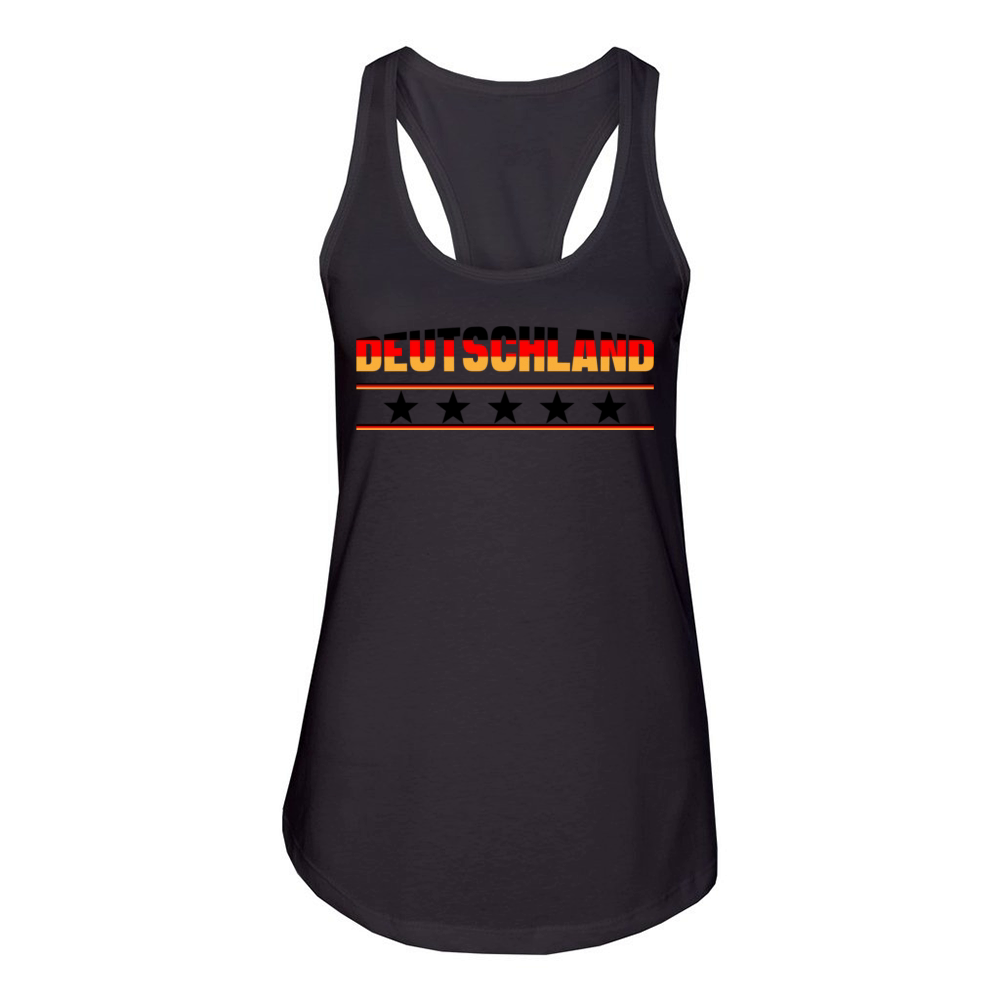 Deutschland Star Women's Racerback Tank
