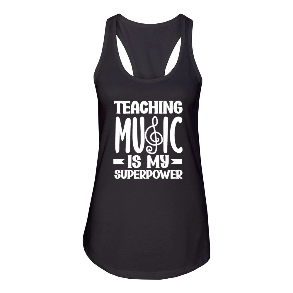 Funny Teacher Gift Women's Racerback Tank