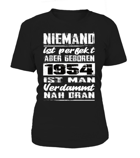 Nobody Is Perfect But Born In 1954 Birthday Women's T-Shirt