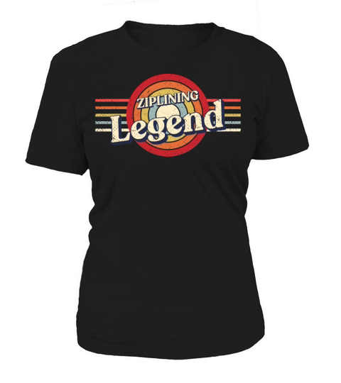 Ziplining Legend Zipline Funny Zipliner Humor Spor Women's T-Shirt