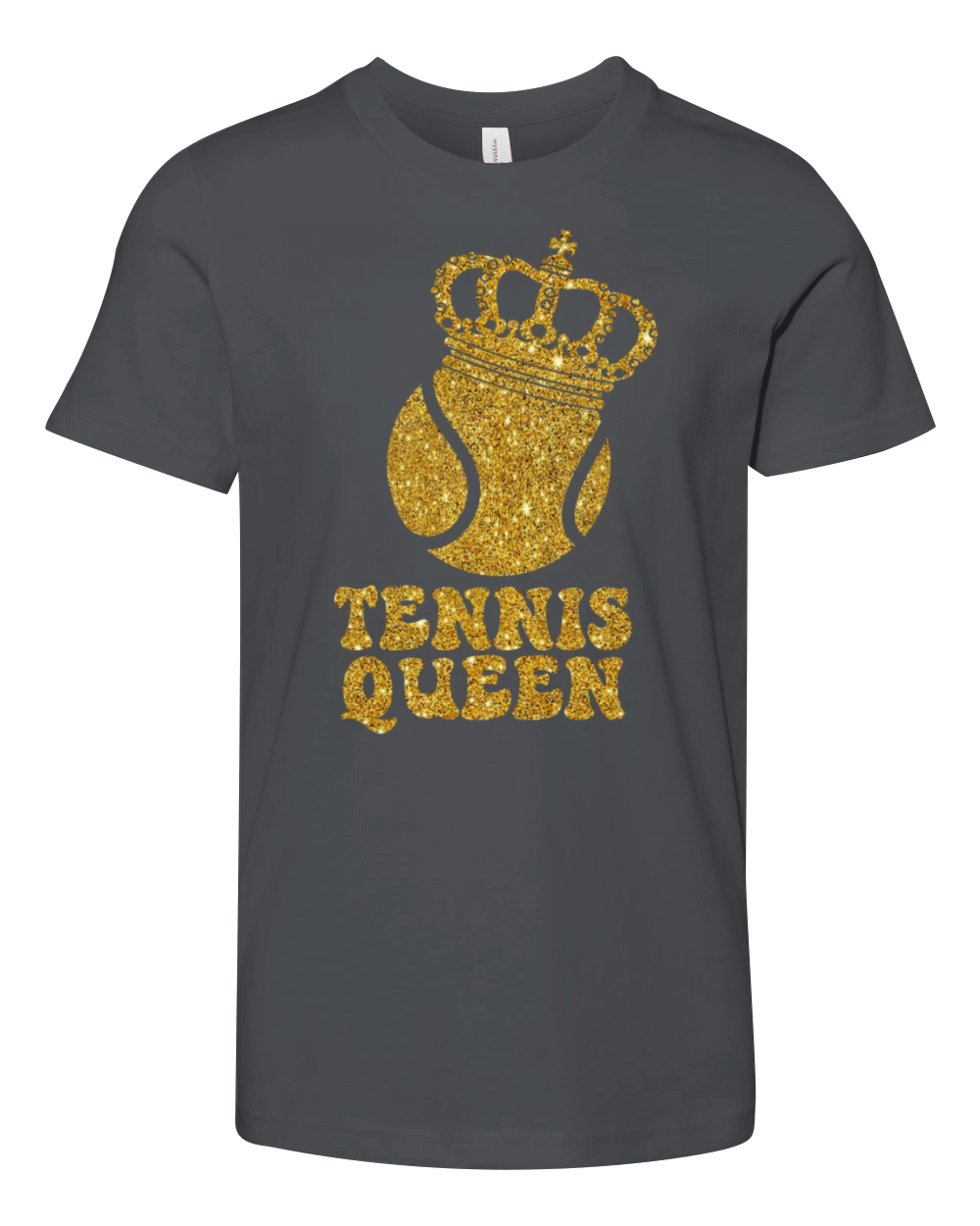 Funny Tennis Player Racket Tennis Youth Unisex Jersey Tee