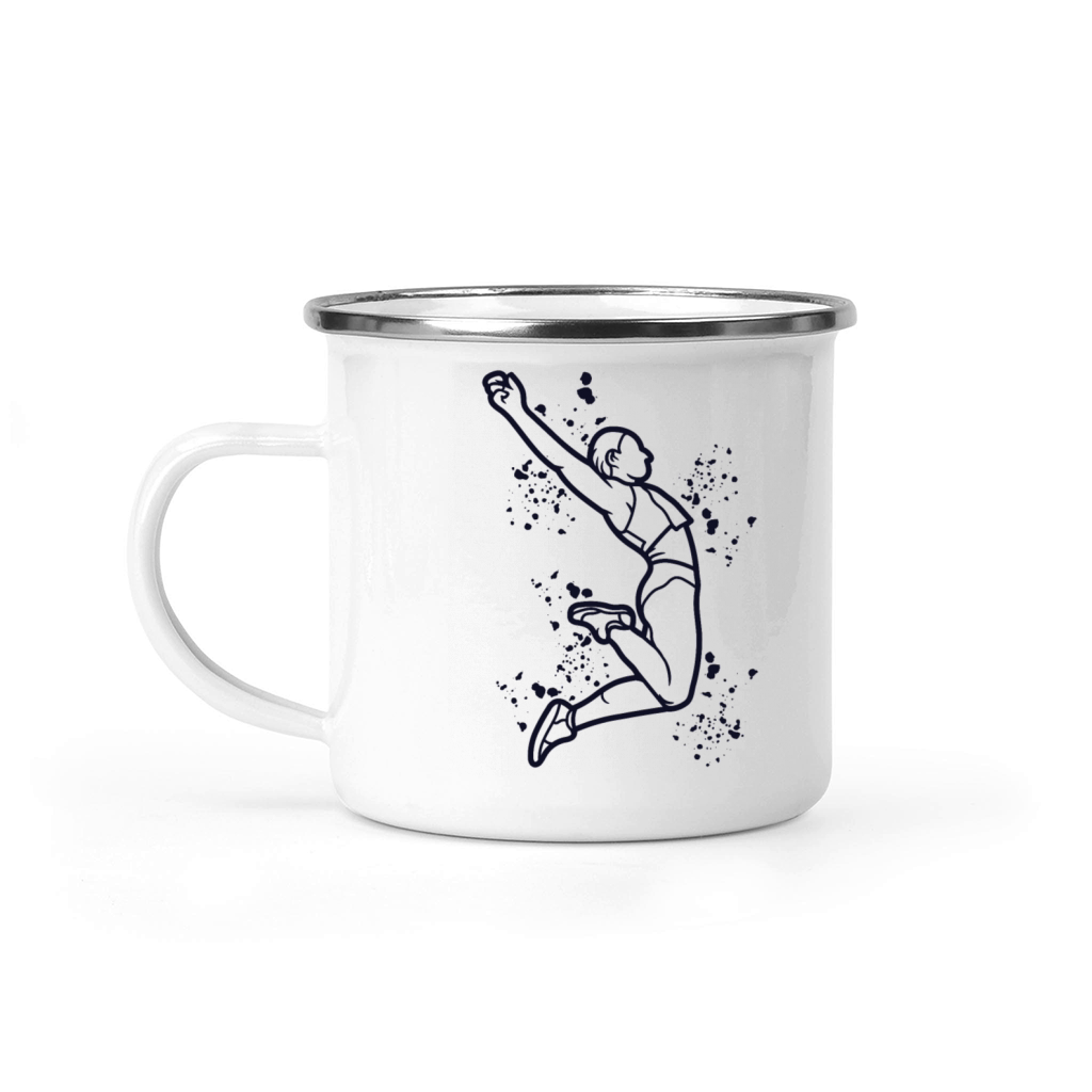 Long Jumper Long Jumping Kids Long Jump Camping Mug