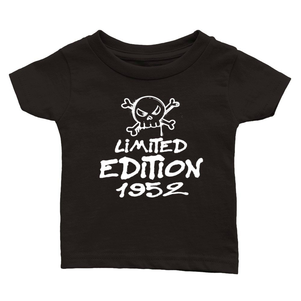 Limited Edition 1952 Birthday 1952 Born Classic Baby Crewneck T-shirt