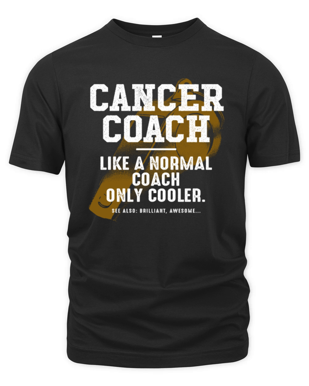 Cancer Coach Like a Normal Coach Cancer Survivor F Organic Unisex T-shirt
