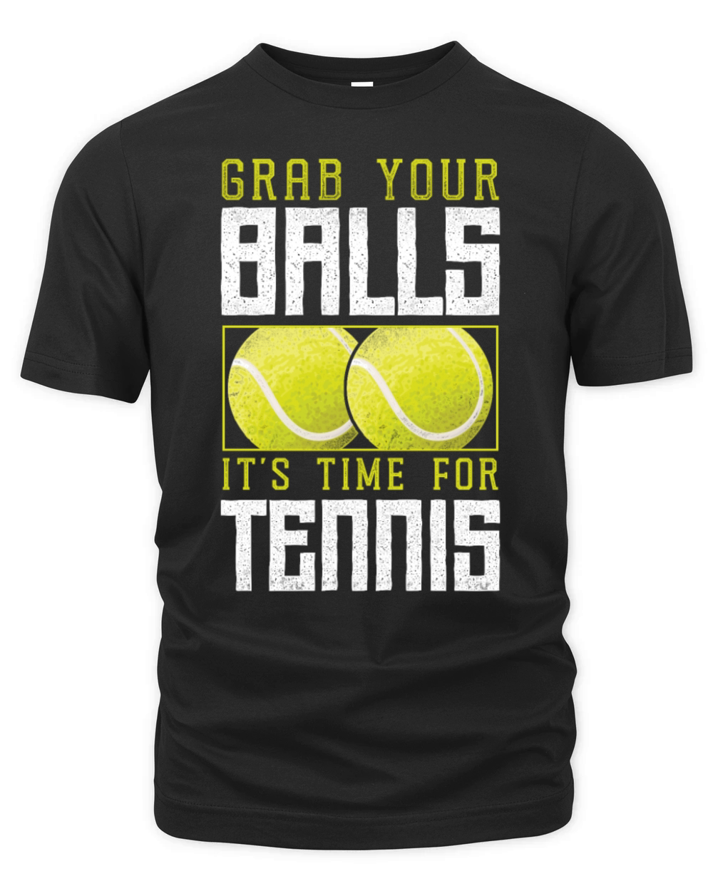 Funny Tennis Player Racket Pun Organic Unisex T-shirt