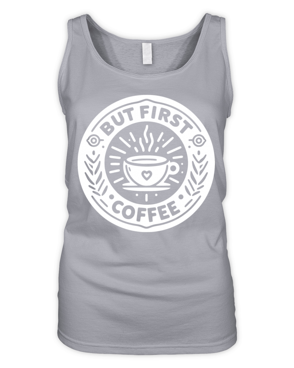 But First Coffee Organic Women's Tank Top