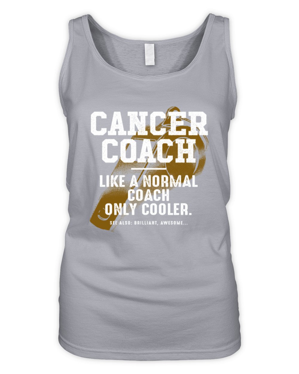 Cancer Coach Like a Normal Coach Cancer Survivor F Organic Women's Tank Top