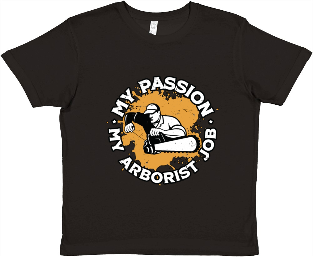 Arborist My Passion My Arborist Tree Specialist Premium Kids Crewneck T-shirt