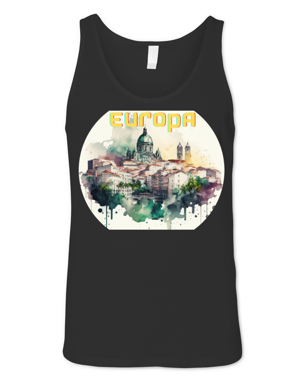 europa tourism Unisex Jersey Tank