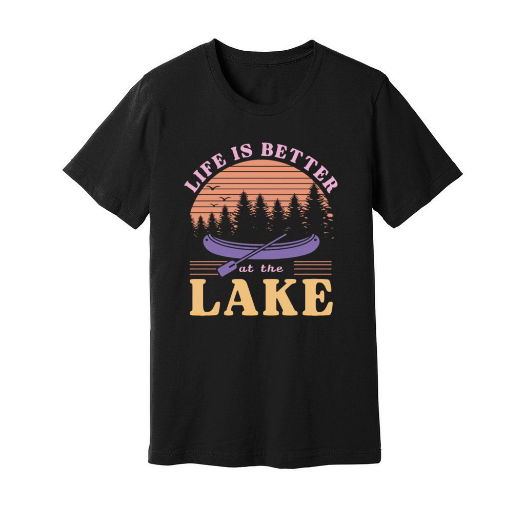 Life Is Better At The Lake Unisex Jersey Tee
