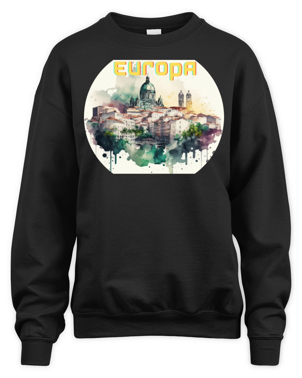 europa tourism Unisex Premium Crewneck Sweatshirt