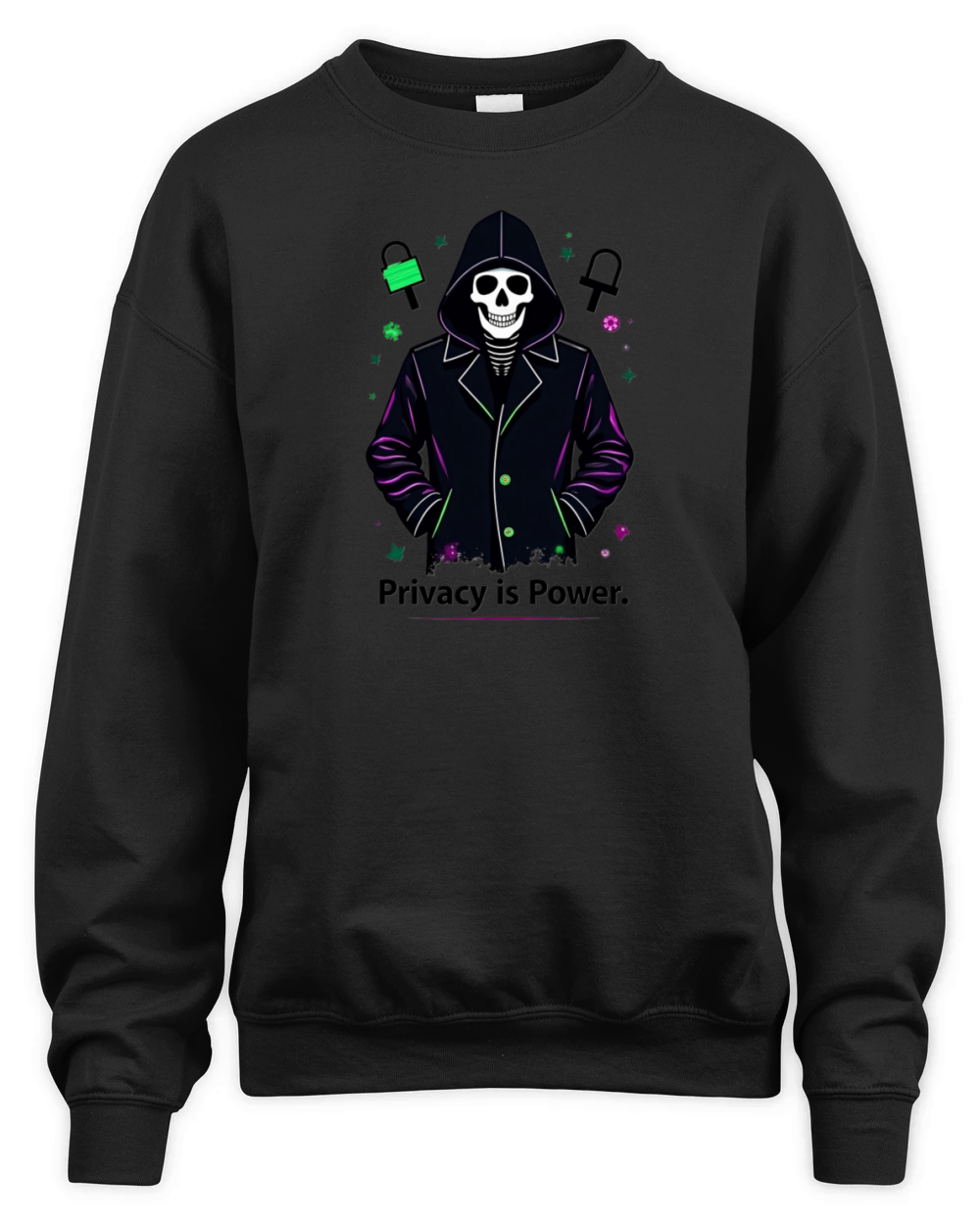 Privacy is Power Unisex Premium Crewneck Sweatshirt