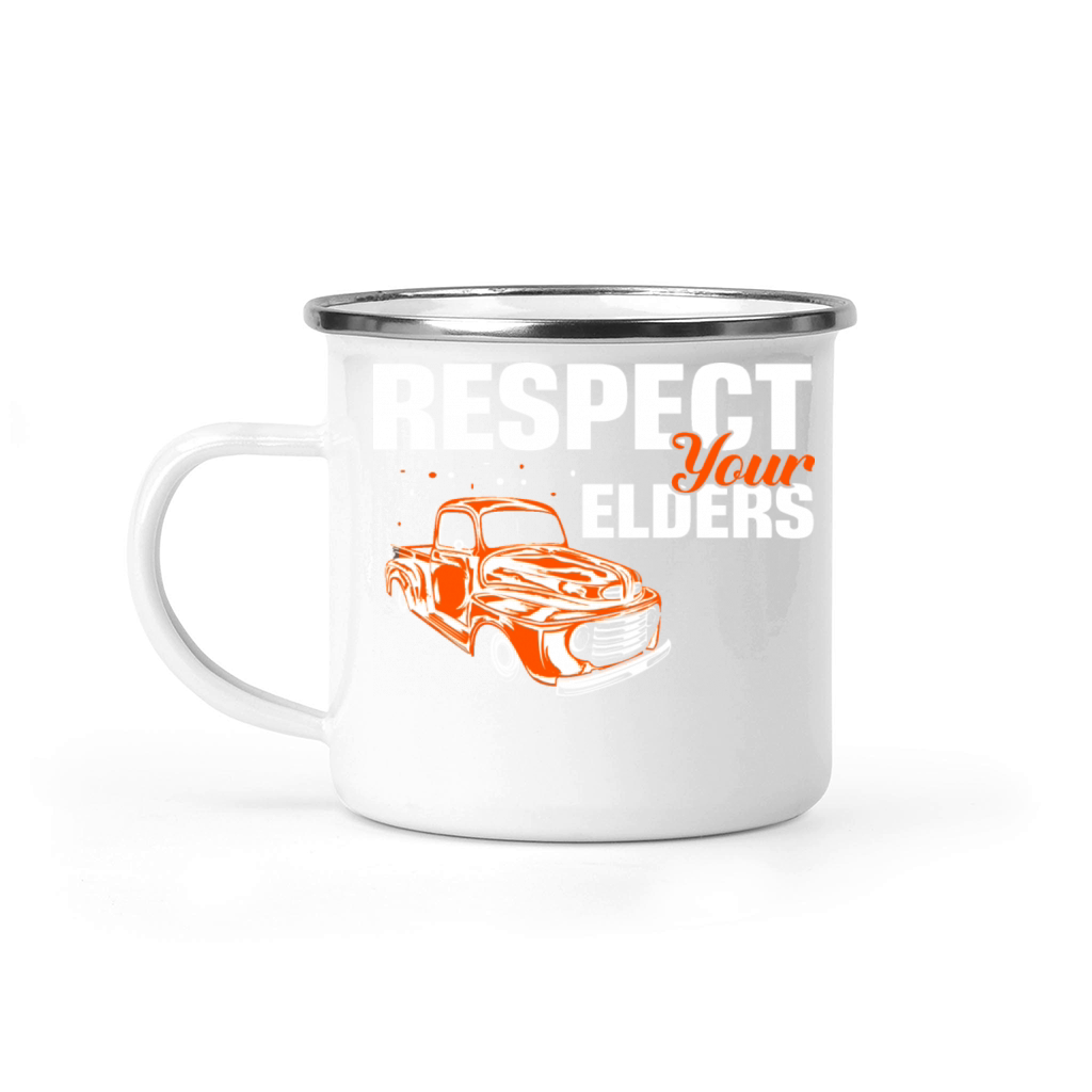 Respect Your Elders 1st Gen Classic Vintage Truck Camping Mug