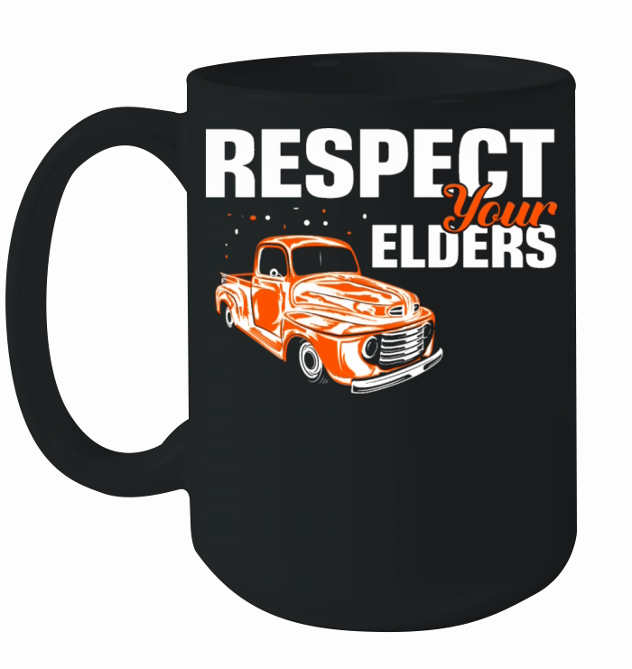 Respect Your Elders 1st Gen Classic Vintage Truck Ceramic Mug