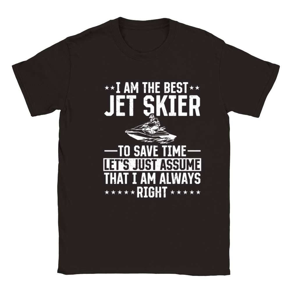 Funny Jetski Rider - I am the best jet skier Classic Kids Crewneck T-shirt