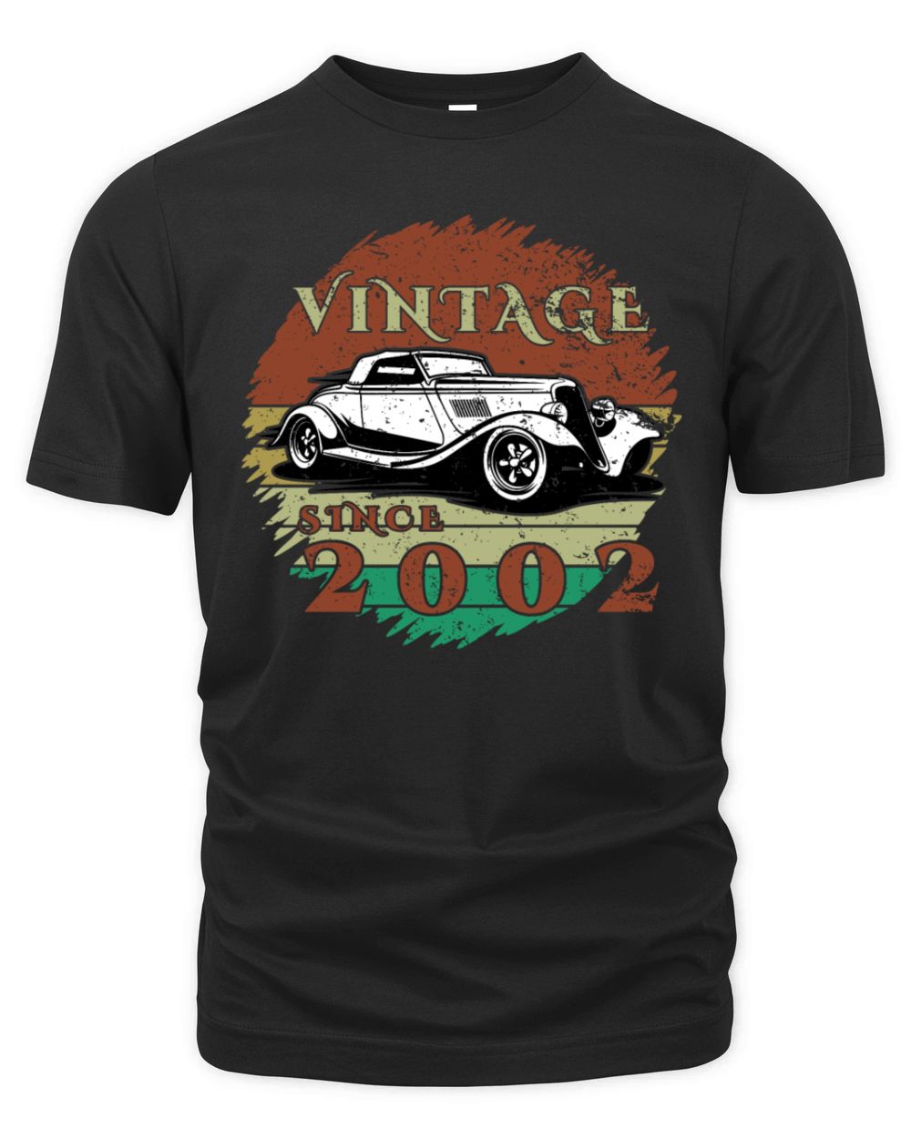 22nd birthday Classic Car - Vintage since 2002 Organic Unisex T-shirt