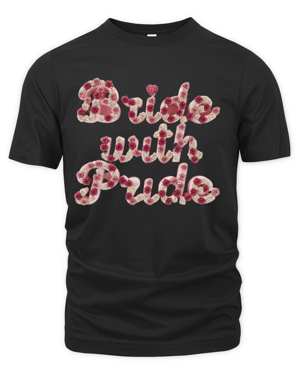 bride with pride fabric designs Organic Unisex T-shirt