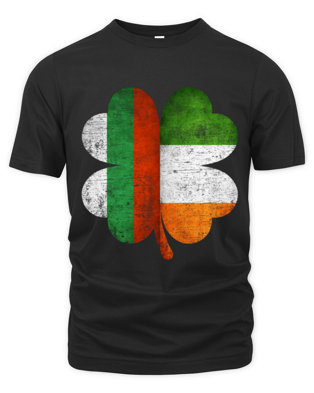Bulgarian Irish Shamrock Bulgaria Ireland Flag Organic Unisex T-shirt