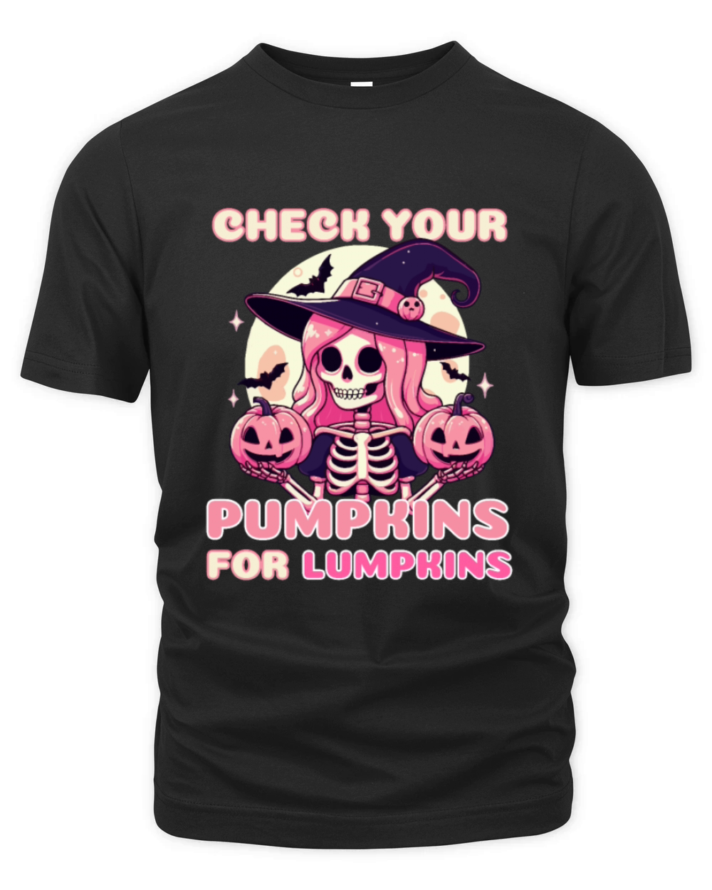CHECK YOUR PUMKINS FOR LUMKINS Organic Unisex T-shirt