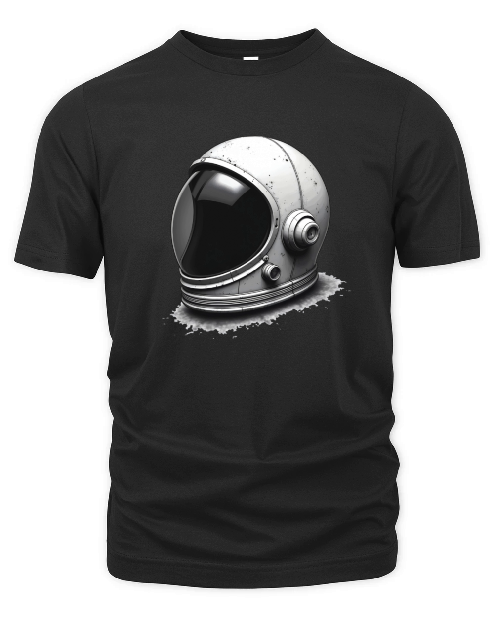 Retro Astronaut Helmet Organic Unisex T-shirt