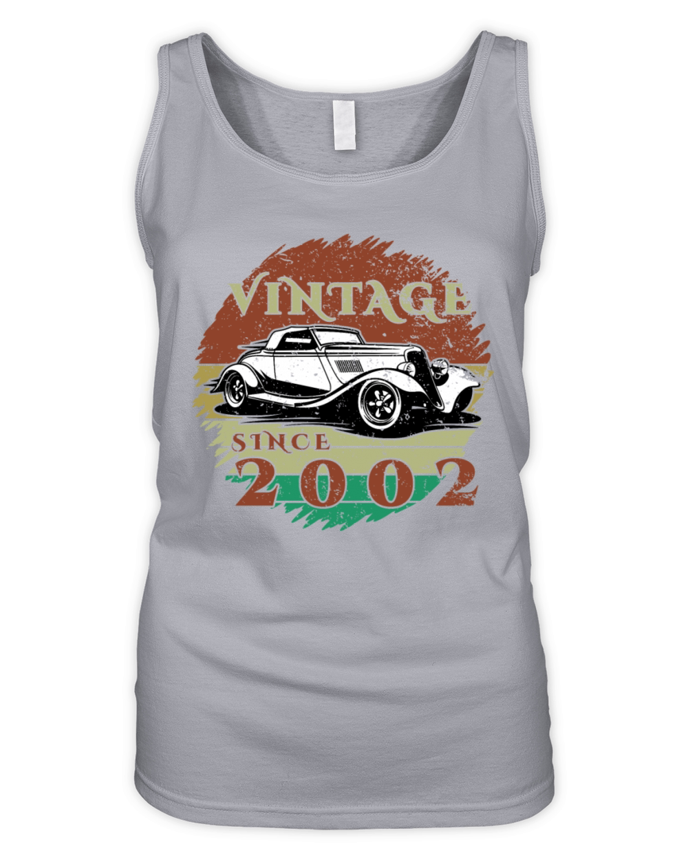 22nd birthday Classic Car - Vintage since 2002 Organic Women's Tank Top