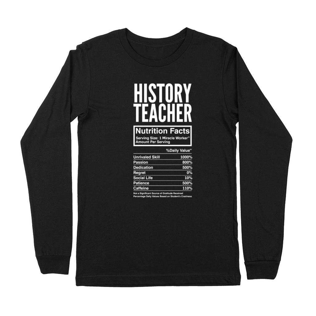 Funny Teacher Gift Premium Long Sleeve